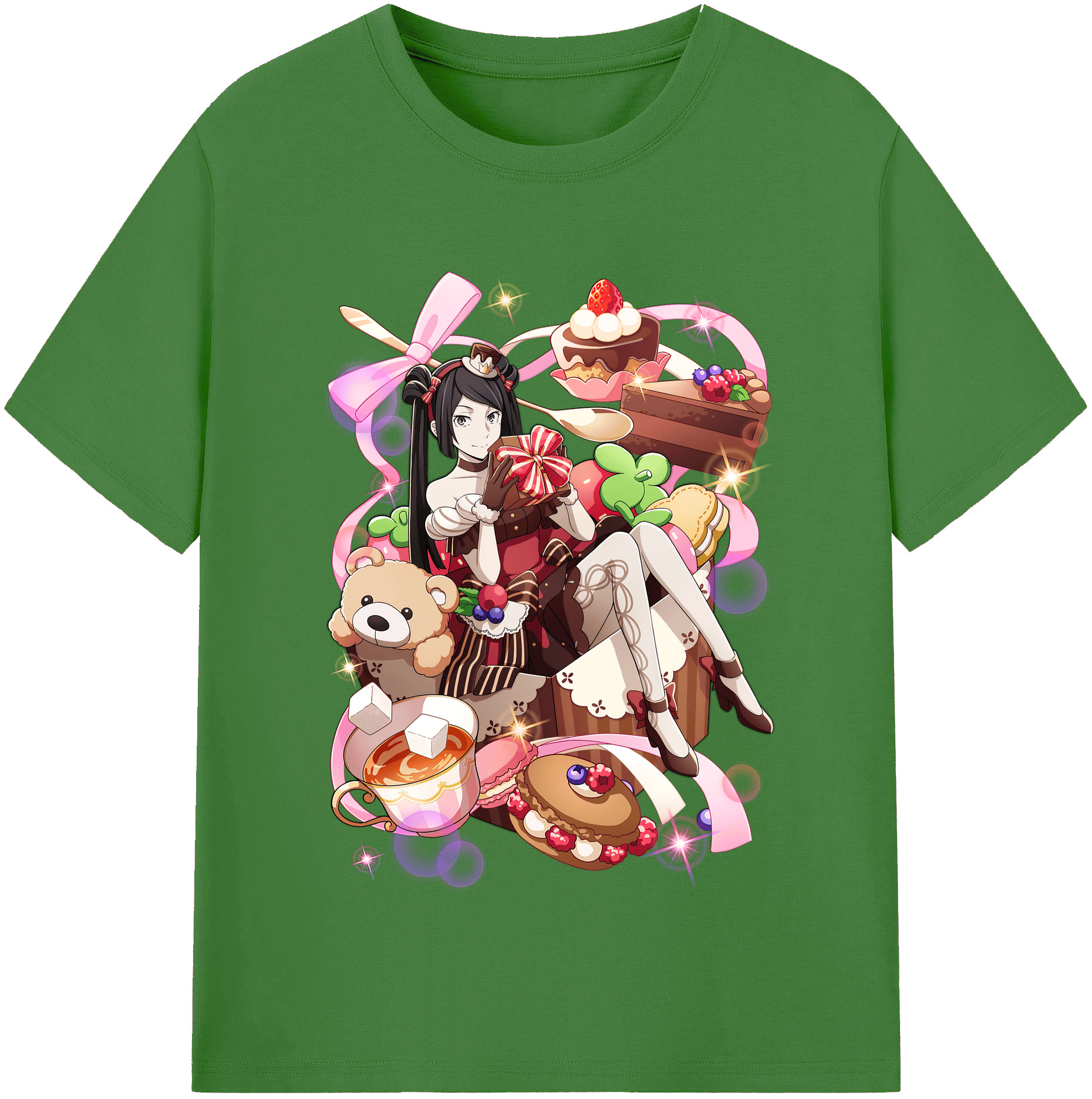 （画像用） 文豪ストレイドッグス Bungo Stray Dogs レディースカジュアルプリントTシャツ（綿100％）